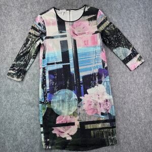 Escada Sport Women's 32/0 Fantasy Sequins Multicolor‎ Mini Dress